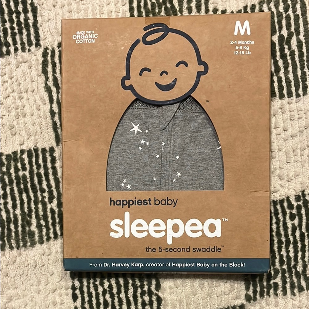 Gray Sleepea Swaddle